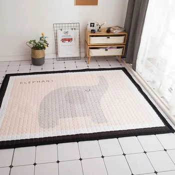 Dzīvnieku Print Paklājs Mājās, Guļamistabas Grīdas, Paklāja Tekstila Karikatūra Paklāju Bieza nodilumizturīga Eco-draudzīga Paklāju Taisnstūra Grīdas Paklāji