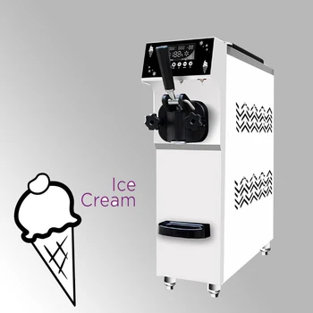 Tirdzniecības Darbvirsmas saldējuma Mašīna, Sadzīves Mazo Vienu Galvu, saldējuma Mašīna, Mīksta saldējuma Mašīna, 900W