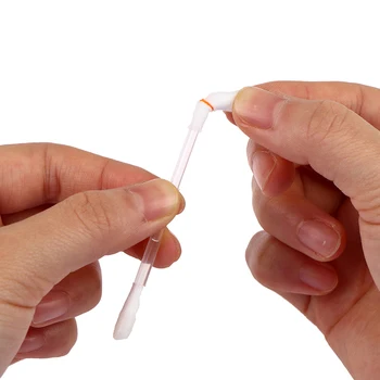 50gab E Vitamīna Eļļas Uztriepes Stick Vienreizējās lietošanas VE Kokvilnas Tamponu, kas Aizsargā Lūpu Balzāma Anti-sausas, Mitrums Izmantot Pirms Zobu Balināšanas