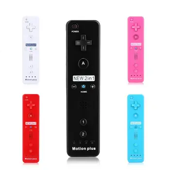 Built-in Motion Plus Wireless Gamepad Wii Remote Kontrollera Kursorsviru 