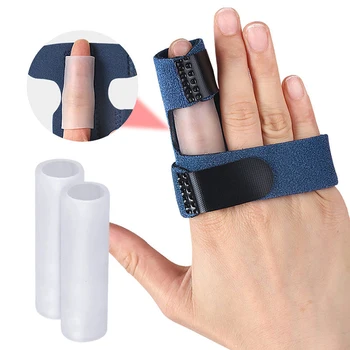 Īkšķis Siksnu Komplekts Pirkstu Atbalsta Šinas Regulējams Sprūda Pirkstu, Īkšķa Un Pirkstu Atbalsta Lentes Līkumu Iztaisnošanas Sāpes Atvieglojums