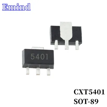 100gab CXT5401 SMD Tranzistors Nospiedumu SOT-89 Sietspiedes 5401 Tips PNP 150V/500 ma, Bipolāru Tranzistors Pastiprinātājs