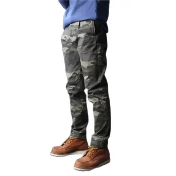Modes Slim Kravas Bikses Vīriešu Kamuflāžas Bikses Militārā Stila Taktiskās Bikses Taisnas Bikses Moderns Joggers Cilvēks Apģērbi