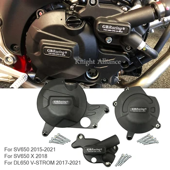 PAR SUZUKI SV650 2015-2020 & SV650 X 2018 & DL650 V-STROM 2017-2020 Motociklu Aksesuāri, Motora aizsargapvalka