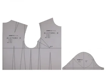 1:1 Modes drēbnieka Lineāli Sievietes Prototips Valdnieks Skolas Dizaina Valdnieki par Lupatu Veidni Modeļu Šūšana Apģērbi