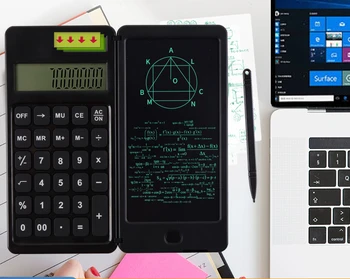 Kalkulators ar planšetdatoru, Portatīvo LCD ekrāna planšetdatoru un kalkulators biznesa biroja rīki