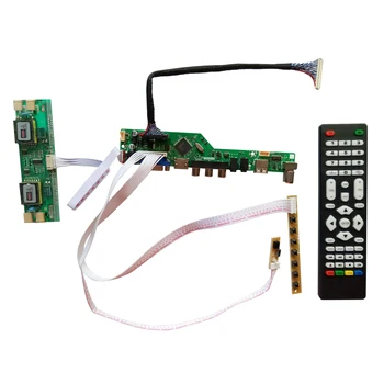 T. V56.031 Jaunu Universālu HDMI, USB, AV, VGA LTV PC LCD Kontrolieris Kuģa 15.41 Collu 1280x800 N154i3-L03 CCFL LVDS Monitoru Komplekts