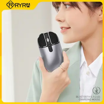 RYRA Bezvadu Bluetooth Saderīgu Peli Izslēgt Peles Uzlādes Dual-mode Peli Piemērots galda Dators Macbook Office Home