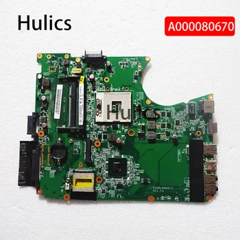 Hulics Izmantot DA0BLBMB6F0 Portatīvo datoru Mātesplati Par Toshiba Satellite L750 L755 A000080670 Mainboard DDR3 Galvenā Valde