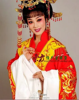 Pielāgot, Lai Ķīnas Slavenā Yue Operas Imperatora Sievietes Dēls-in-likumu Aktrise Operas Kostīmu Princess Tērpā
