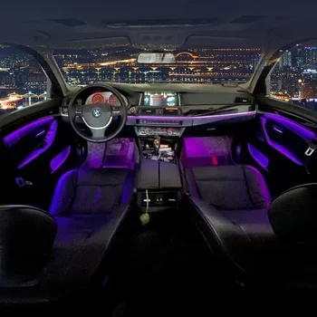 Romantiska Piederumi Interjera Dekorēšana Atmosfēru APP Kontroles LED Auto Apkārtējā Strip Gaismas Honda Accord