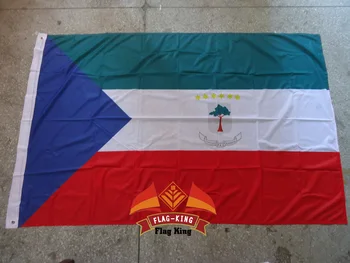 Ekvatoriālā Gvineja valsts karogu,120g/m2 trikotāžas polyster ,90*150CM,Windbreak, Anti-UV,Digitālā Druka,karogs karalis
