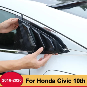 ABS oglekļa šķiedras foliate asmens asmens ķermeņa lapu panelis personalizētu plāksteris Honda Civic 10. 2016-2018 2019 2020 Auto Piederumi