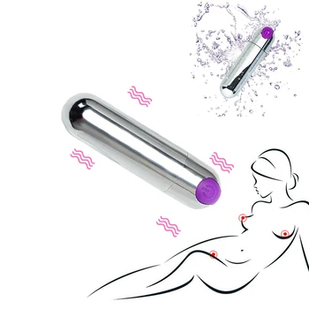 Mini Bullet Vibrators, USB Uzlādējams G-spot Massager Spēcīgs Pirkstu Dizains Spēcīgu Vibrāciju Seksa Rotaļlietas Sievietēm Seksa Veikals