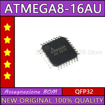 5GAB ATMEGA8-16AU ATMEGA8 QFP32 Jaunu oriģinālo ic chip akciju