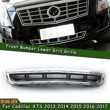 Automašīnas Priekšējo Resti Apdares Bufera Pārsega Acs Gaisa Ventilācijas Ieplūdes Režģis Režģis Zemāku Chrome Grils Ķermeņa Komplekts Cadillac XTS 2013. - 2017. gadam