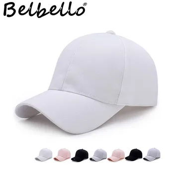 Belbello Pavasarī un Rudenī noslēgta tīras kokvilnas beisbola cepure vīriešu un sieviešu cienītāji, saules cepure, atpūtas gaismas valdes cepure