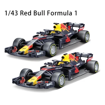 Bburago 1:43 Aston Martin Red Bull Racing RB16b ir 2021. NR.33 Max Sakausējuma Lējumiem Luksusa Transportlīdzekļa Automobiļu Kolekciju Modelis Rotaļlieta Dāvana