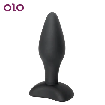 OLO Silikona Anālais Plug Butt Plug Iesācējs Pieaugušo Produkti Prostatas Massager Anālās Seksa Rotaļlietas Vīriešiem Sievietēm