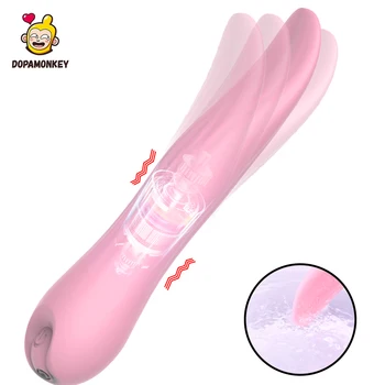 Sieviete Seksa Rotaļlietas Mēles Vibratori Licking Klitora Stimulācija, Sprauslas, G Spot Maksts Massager Pieaugušo Rotaļlietas sieviešu Masturbator