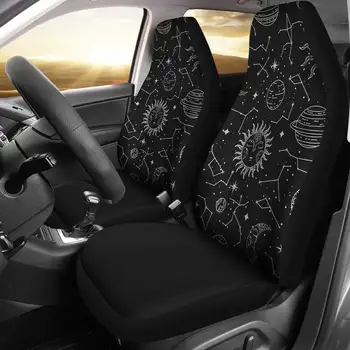Zodiaka Automašīnu Sēdekļu Pārvalki (Komplekts 2) / 2 Priekšējo Car Seat Covers / Car Seat Covers / Car Seat Protector / Auto Aksesuāru